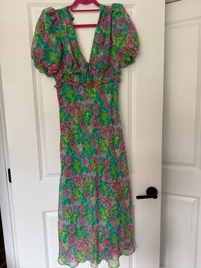 jaiden floral tiered maxi dress Jaiden Floral Tiered Maxi Dress